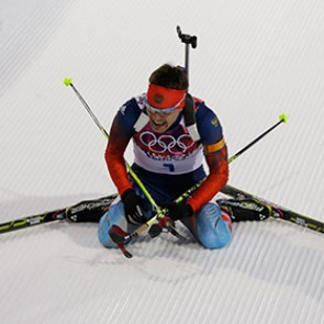 Биатлонист принес России десятую медаль Олимпиады