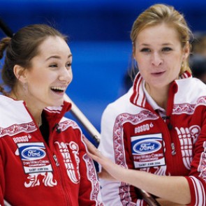 Российские керлингистки впервые вышли в плей-офф чемпионата мира