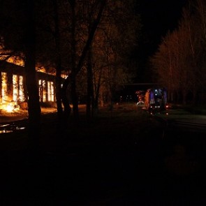 Под Санкт-Петербургом сгорел памятник архитектуры