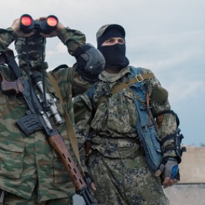 Воинская часть в Луганске сдалась ополченцам