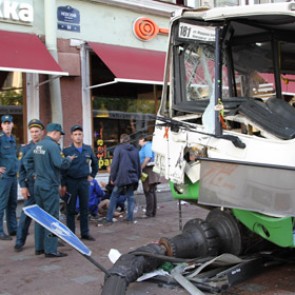 Число пострадавших в ДТП с автобусом в Петербурге увеличилось