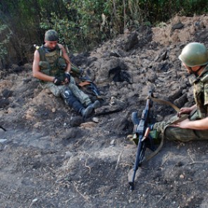 Ополченцы откликнулись на призыв Путина