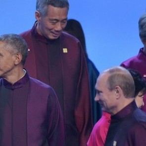 Путин и Обама пообщались несколько минут