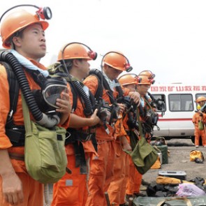 При аварии на шахте в Китае погибли 24 человека