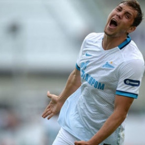 Дзюба впервые забил за «Зенит»