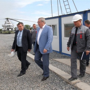 Губернатор края с рабочим визитом посетил Ачинский глиноземный комбинат