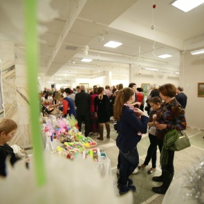 В Ачинске состоялся арт-проект «Новогодний калейдоскоп»