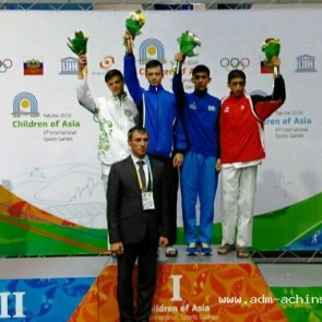 Ачинский спортсмен завоевал серебряную медаль на VI международных спортивных играх «Дети Азии»