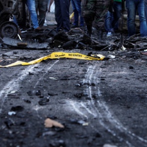 Террорист-смертник подорвал автобус с сирийскими повстанцами