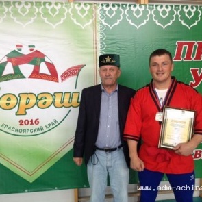 Ачинец стал призером открытого межнационального юношеского турнира по национальной татаро – башкирской борьбе