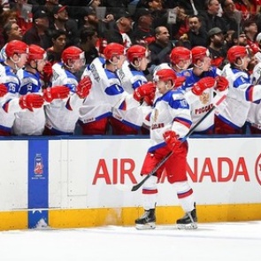 Молодежная сборная России вышла в полуфинал ЧМ по хоккею