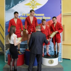 Ачинские полицейские стали призерами чемпионата ГУ МВД России по самбо