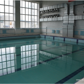 Депутаты Ачинского горсовета проверили ход ремонтных работ в плавательном бассейне «Нептун»