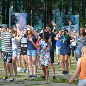 В оздоровительном лагере «Сокол» открылась третья смена