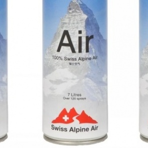 В Швейцарии начали торговать воздухом по 47 долларов за 120 вдохов