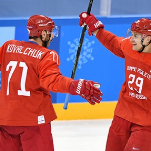 Российские хоккеисты вышли в полуфинал Олимпиады