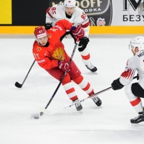 Россия переиграла Швейцарию на чемпионате мира по хоккею