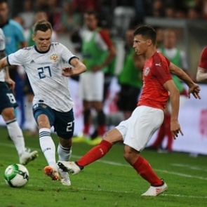 Сборная России проиграла Австрии за две недели до ЧМ