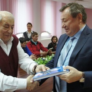 Почетному гражданину Ачинска Дмитрию Миндиашвили исполнилось 85 лет