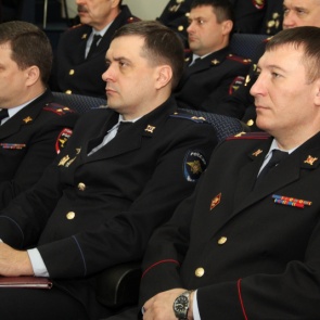 Председатель Общественного совета Валерий Васильев встретился с руководителем красноярской полиции