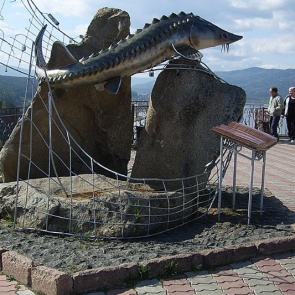 В Красноярске благоустроят смотровую площадку «Царь-рыба»