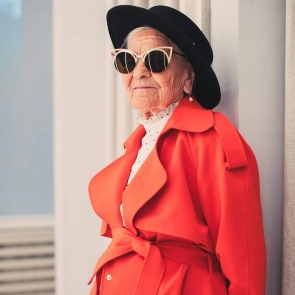 Баба Лена стала моделью для модного журнала