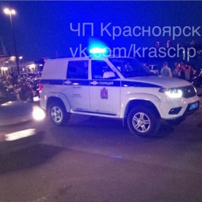 Красноярцы устроили на набережной разборки с пистолетом