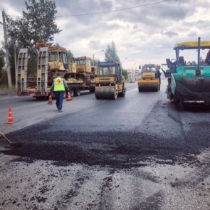 Ремонт дорог в Ачинске продолжается
