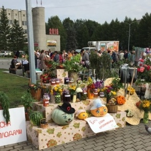 В Назарово отметили праздник урожая