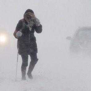 На Красноярск обрушится опасный штормовой ветер