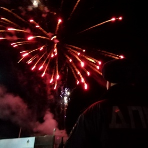 Полицейскими обеспечен общественный порядок на праздничном мероприятии, посвященном открытию елки в Привокзальном микрорайоне