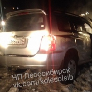 На трассе под Лесосибирском погиб водитель легкового автомобиля