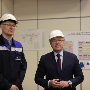 Александр Усс посетил Назаровскую ГРЭС