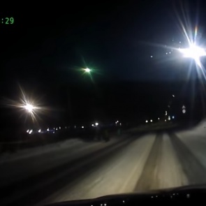 На севере Красноярского края упал объект, похожий на метеорит (видео)