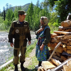 На заимку Агафьи Лыковой может упасть фрагмент ракеты. Отшельница все равно отказалась уезжать