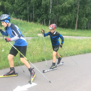 Ачинские биатлонисты усиленно тренируются и летом