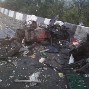 В Назаровском районе взорвалась фура. Водитель погиб