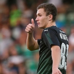 Победный гол российский футболист Иван Игнатьев посвятил Ачинску