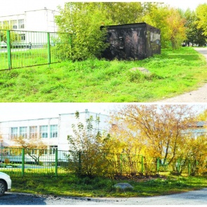 Поручение мэра города выполнено: бесхозного гаража около школы №16 больше нет