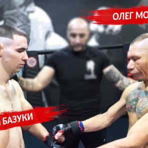 Олег Монгол и «Руки-базуки» сразились в бою по правилам ММА