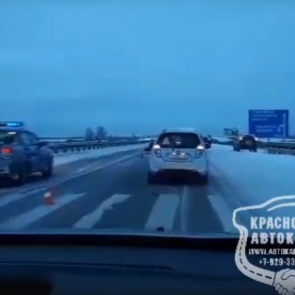 70-летнего дедушку насмерть сбили на пешеходном переходе трассы Красноярск — Железногорск