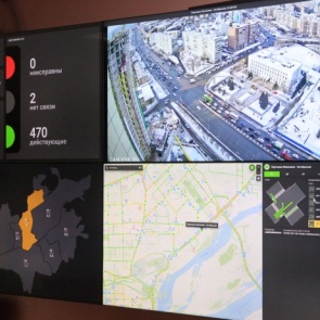 В Красноярске вводят систему интеллектуальных светофоров: трафиком на дорогах будут управлять роботы