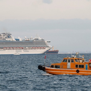 У пассажиров круизного лайнера в Японии обнаружили коронавирус