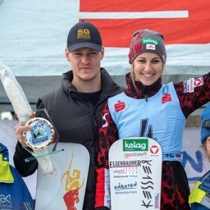 Красноярский сноубордист обошел всех на Кубке Европы в Австрии