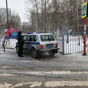 Массовая эвакуация школ в Красноярске