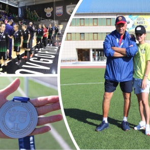 Воспитанница Центра игровых видов спорта Алина Фролова стала призером Чемпионата России по мини-футболу