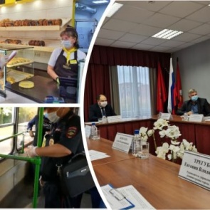 Штаб по коронавирусу: рейды на транспорте и в магазинах будут проходить регулярно