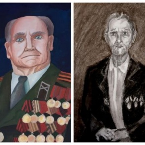 Юные ачинские художницы Таисия Давыдова и Анна Пешкова стали лауреатами международного патриотического творческого конкурса