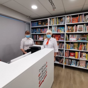 В Ачинске после модернизации открылась городская  библиотека им. А.П. Чехова