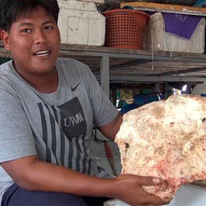 Рыбак вернулся из моря и нашел рвоту кашалота на 1,7 миллиона рублей